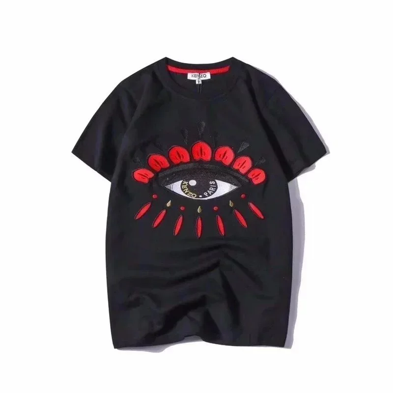 Kenzo Kenzo Eye Print Black T-Shirt Black - 1