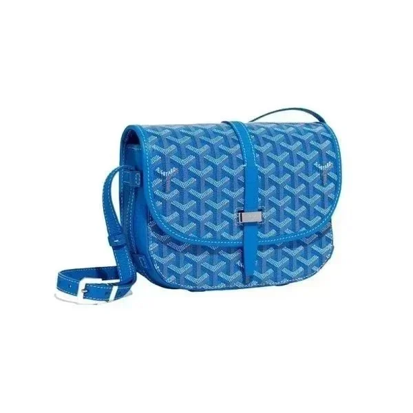 Goyard Goyard YARD Blue Monogram Satchel Blue - 1