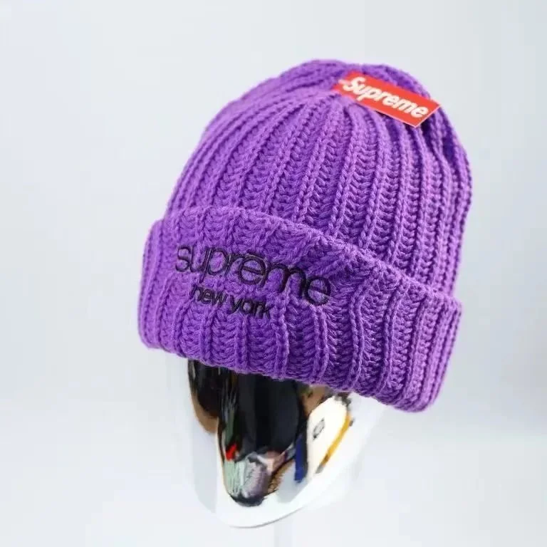 Supreme Supreme Purple 'Supreme New York' Beanie Purple - 1