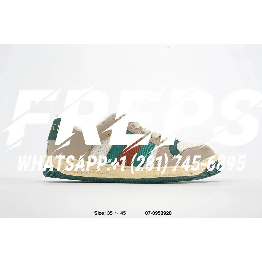 Gucci Gucci Runners Beige/Green/Red Sneakers Beige