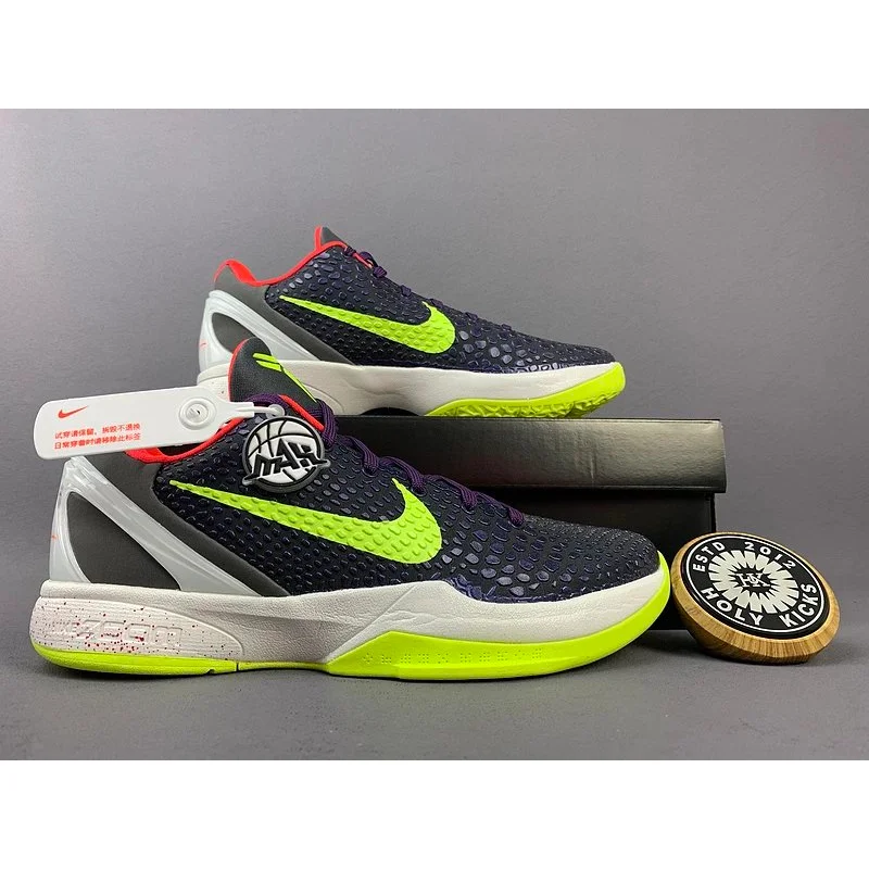 Nike Nike Air Zoom Kobe 6 'Black Volt' Sneakers Black - 1