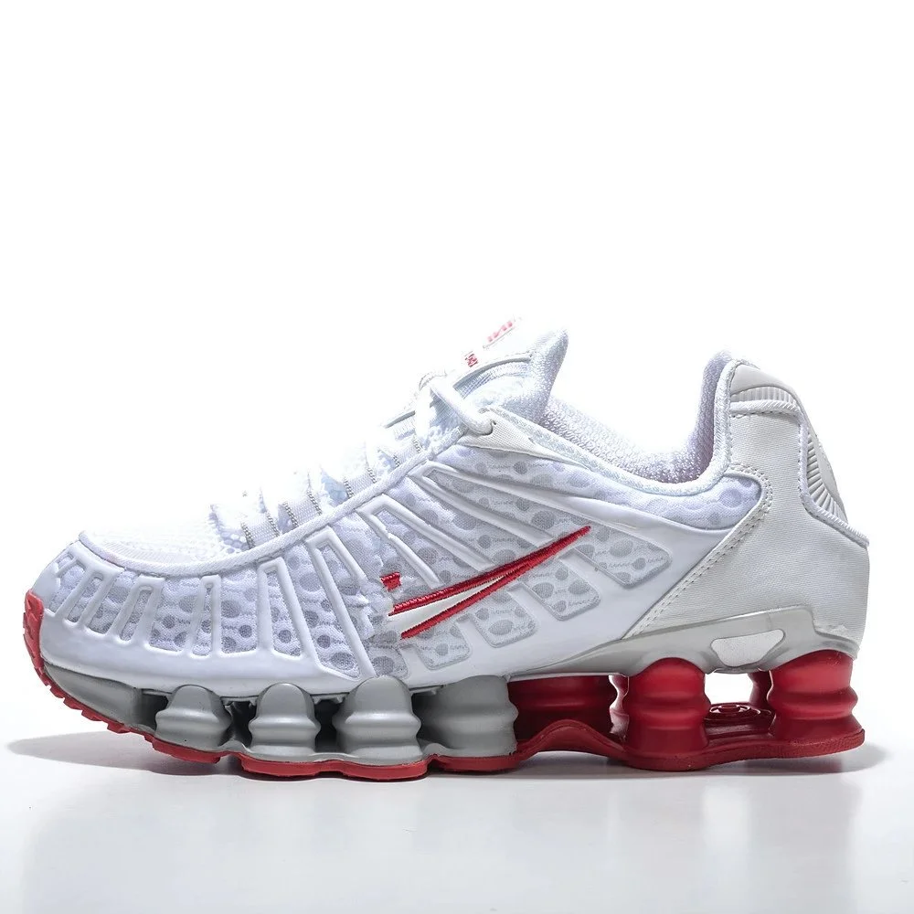Nike Nike Shox Tuned Max气柱-白红 Sneakers White