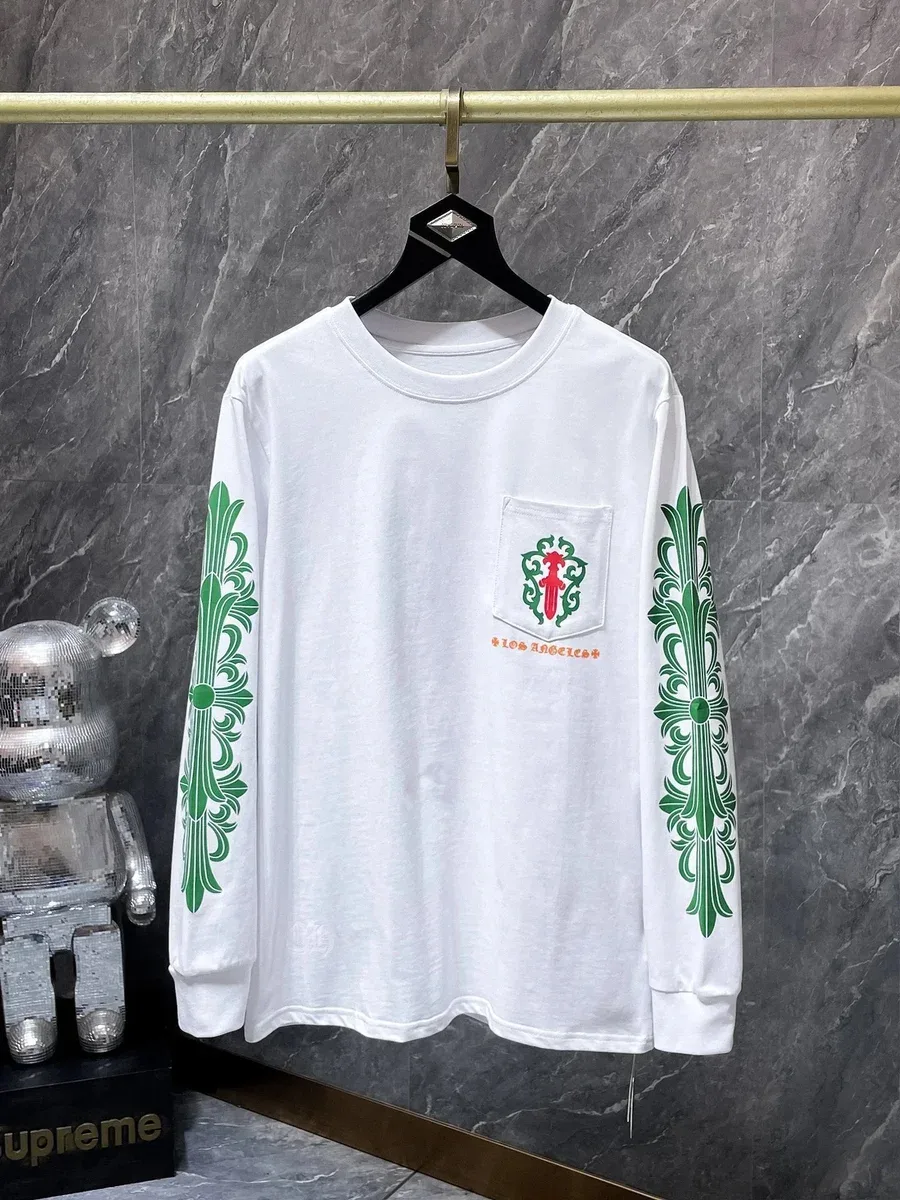 Chrome Hearts Chrome Hearts Dagger Long Sleeve T-Shirt White White