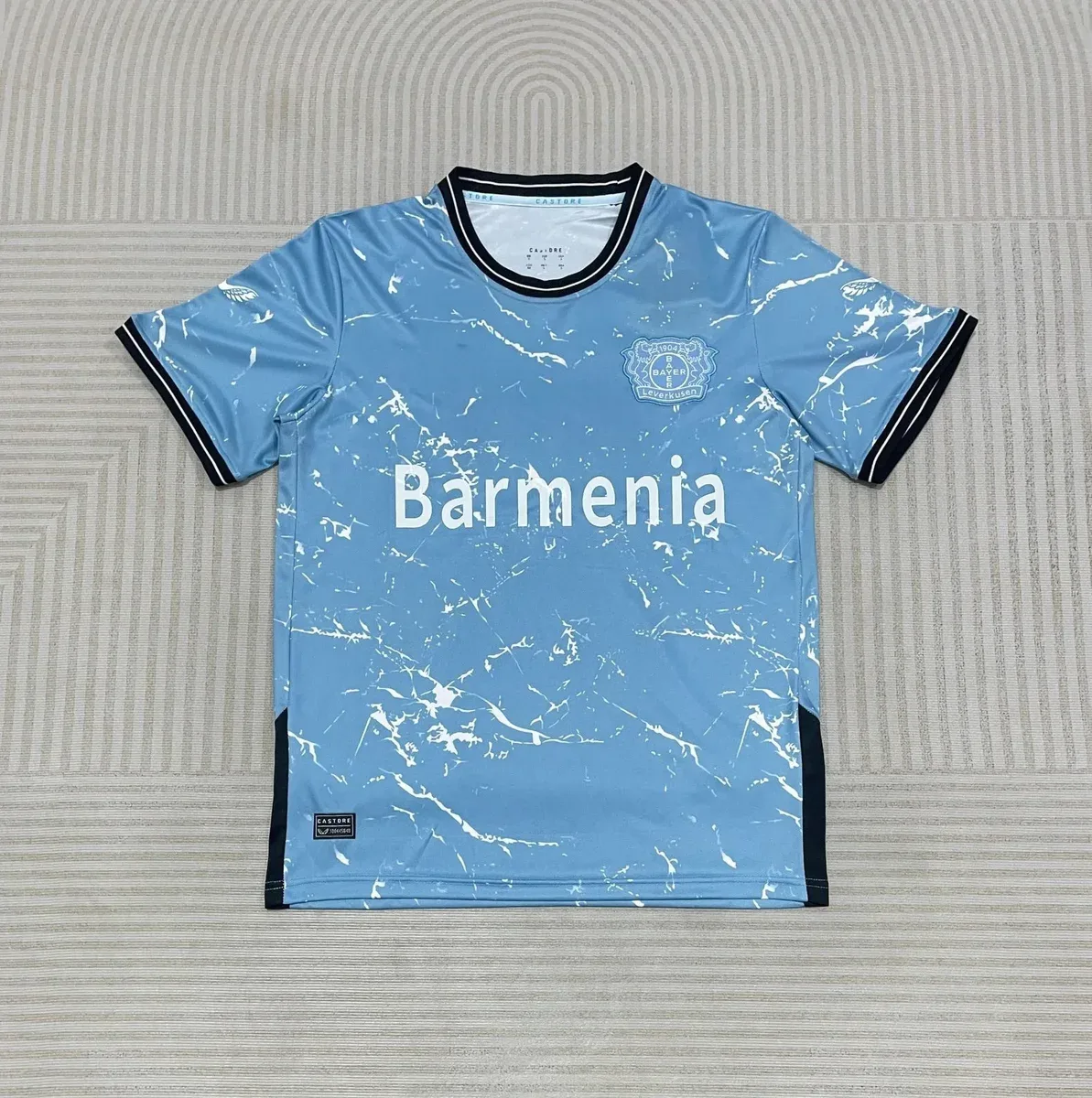 Castore Castore Bayer Leverkusen Home Jersey Light Blue Blue - 1