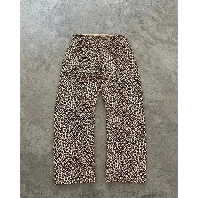Other Leopard Print Trousers Multicolor