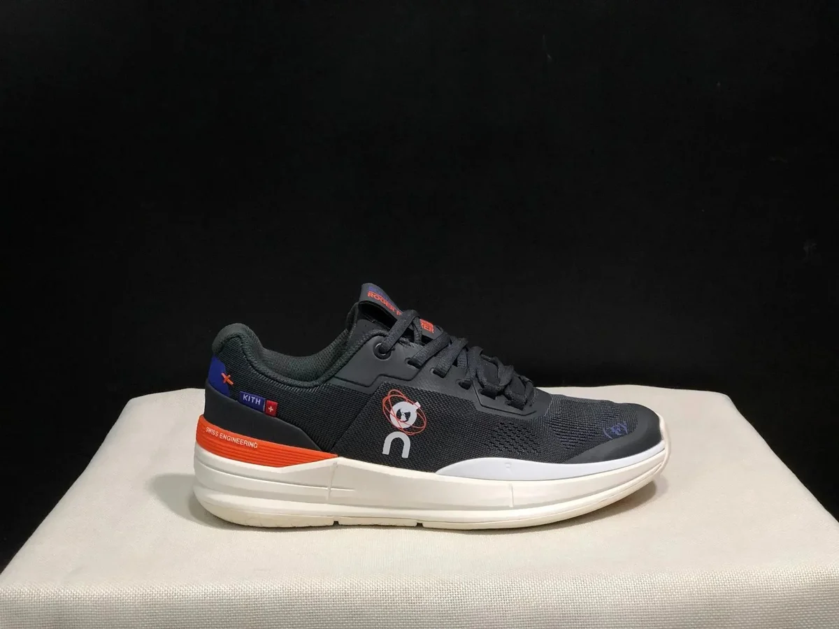 Other Unisex Rogerson Black/Orange Sneakers Black - 1