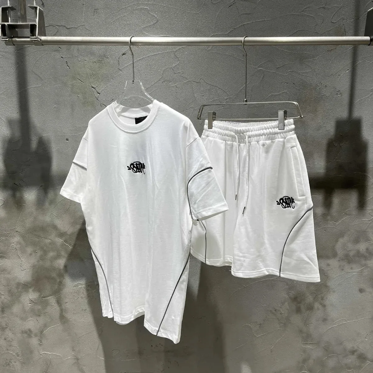 Other Unisex White '24' Co-ord Set White - 1
