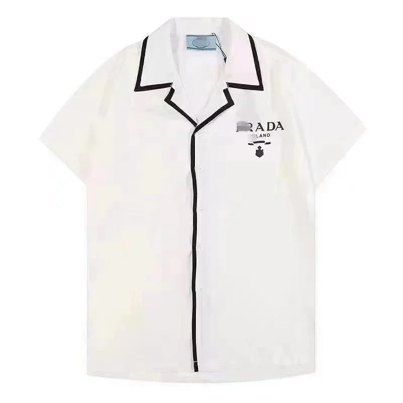 Prada Prada Tennis Club White/Black Short Sleeve Shirt White