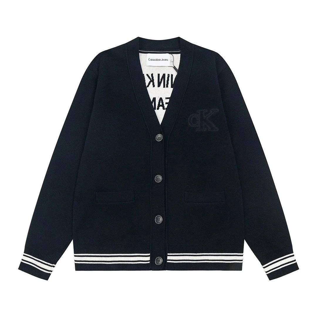 Calvin Klein Calvin Klein Black Knit Cardigan Black - 1