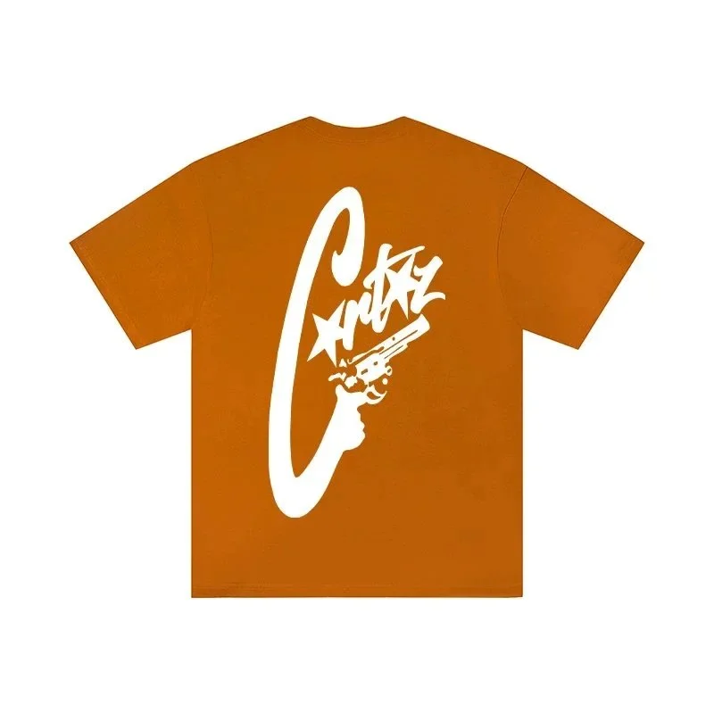 Corteiz Corteiz RTW T-Shirt Orange Solid T-Shirt Orange - 1