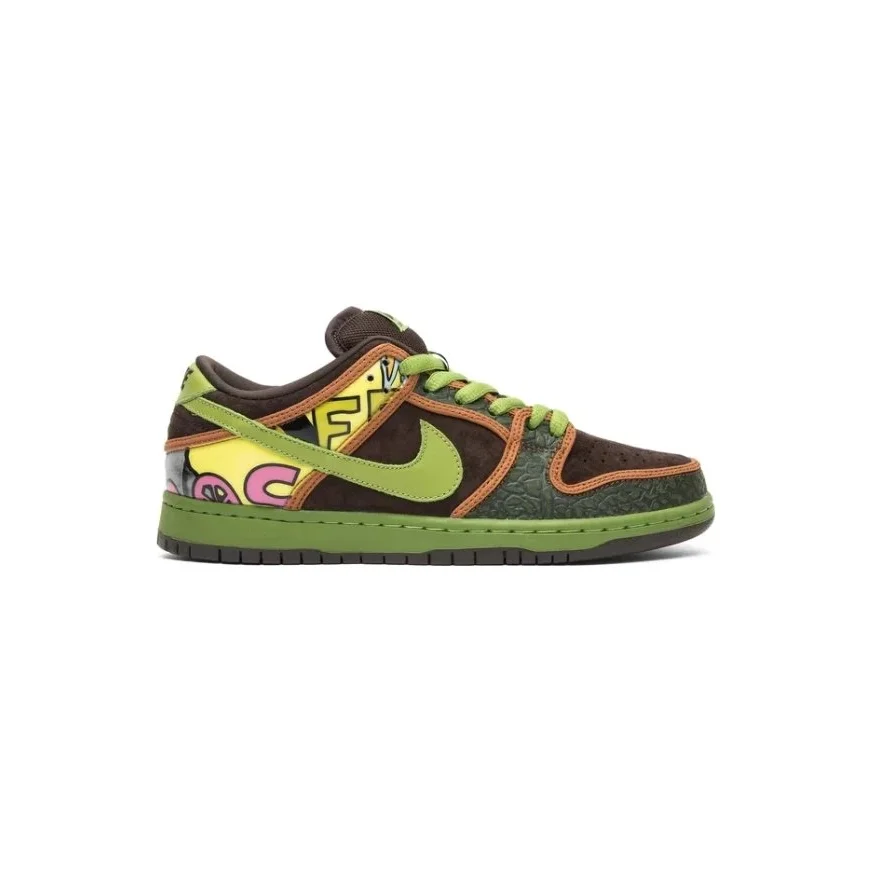 Nike Nike Dunk Low De La Soul Sneakers Green - 1