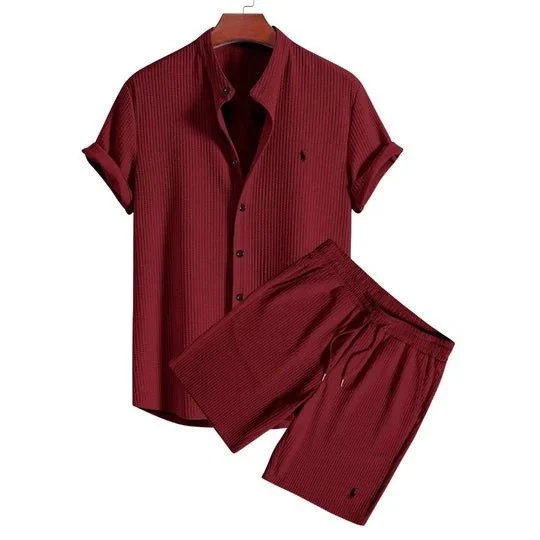 Polo Ralph Lauren Polo Ralph Lauren Wine Red Co-ord Set Red - 1