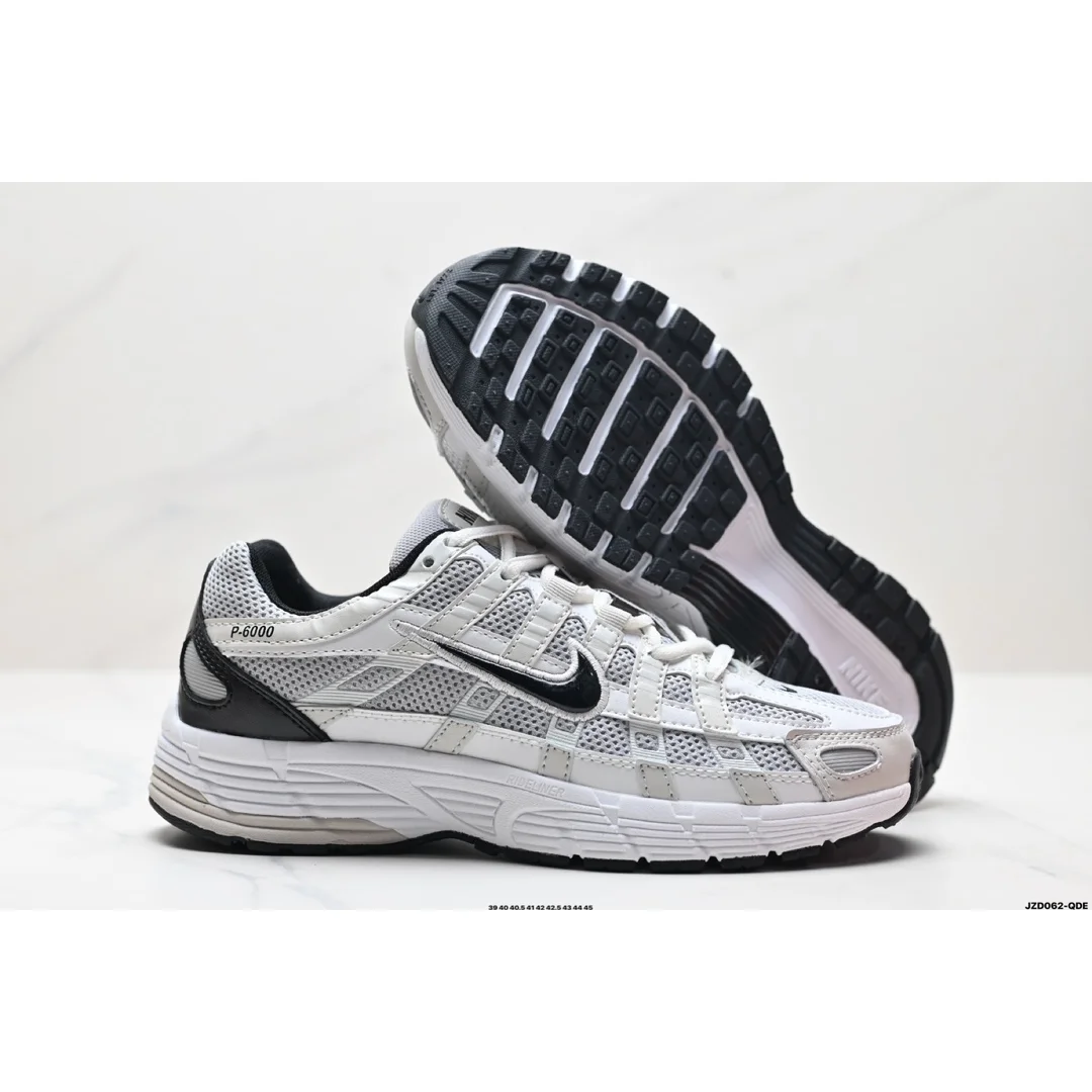 Nike Nike P-6000 White/Black Running Sneaker White