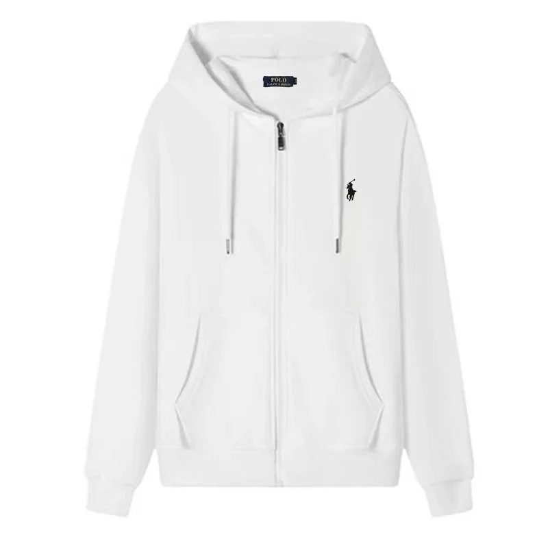 Polo Ralph Lauren Polo Ralph Lauren White Zip Hoodie White - 1