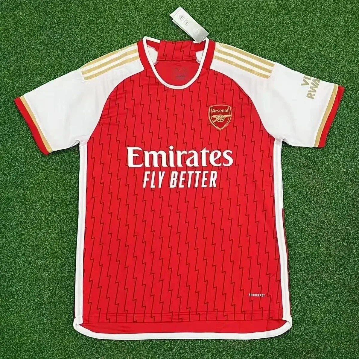 Adidas Adidas Arsenal Home Jersey Red/White Soccer Shirt Red - 1