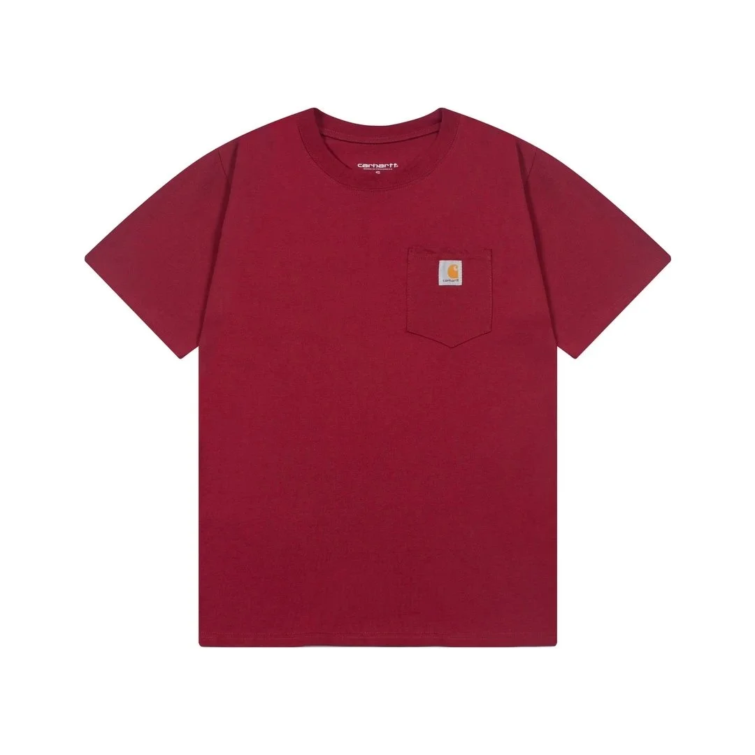 Carhartt Carhartt Pocket T-Shirt Red Casual Top Red - 1