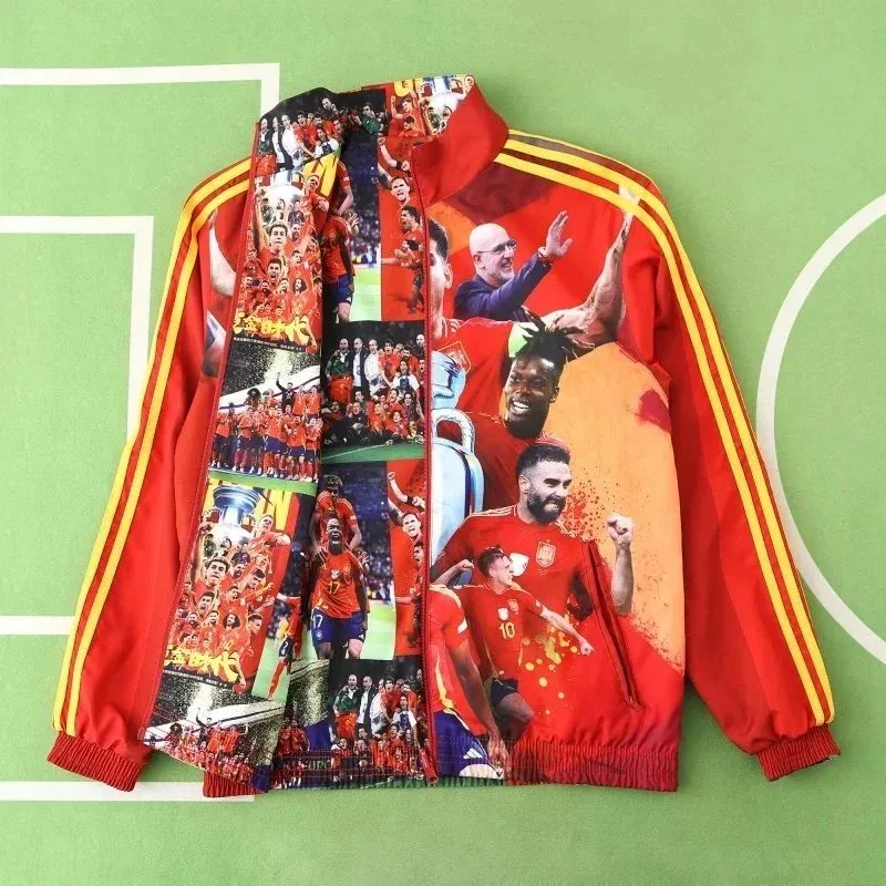Adidas Adidas Classic Football Player Edition Jacket Red - 1