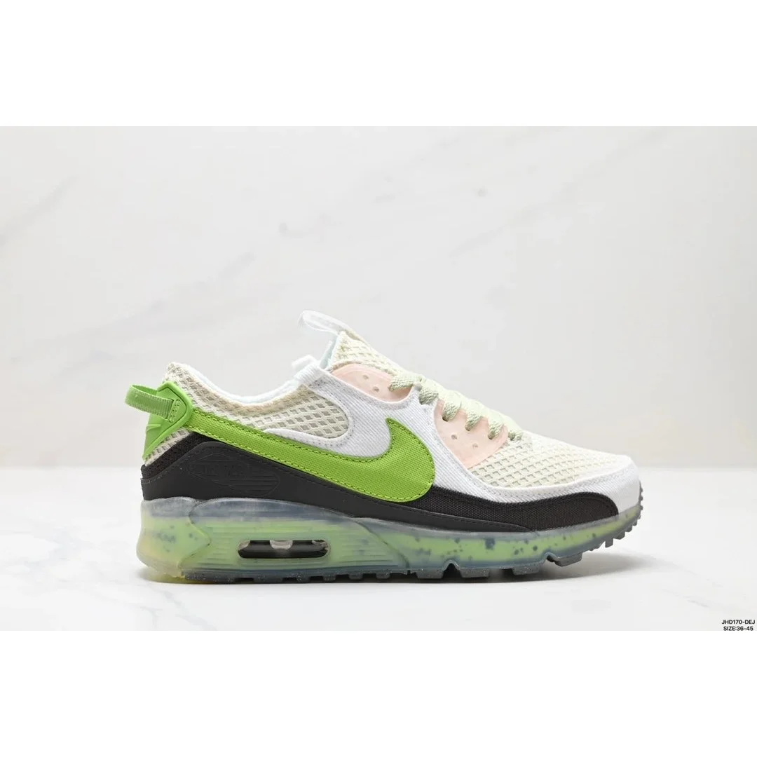 Nike Nike Air Max 90 White/Lime Green/Black Sneakers Multicolor