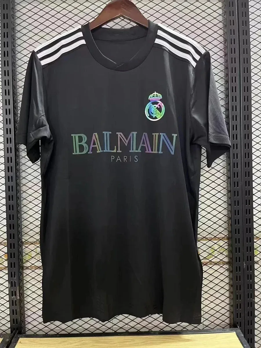 Balmain Balmain Real Madrid Black Special Edition T-Shirt Black