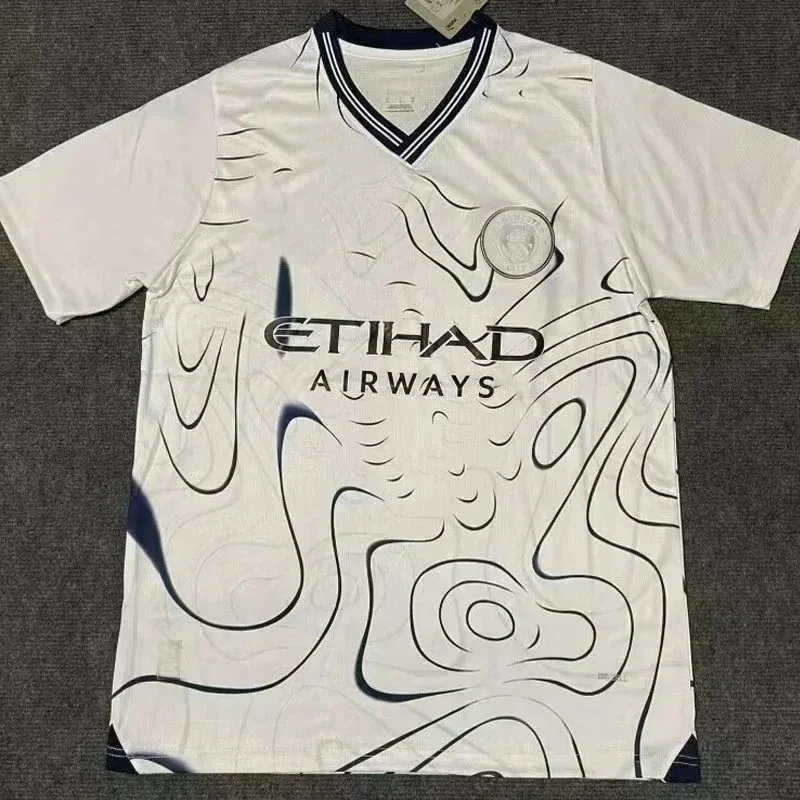 Other Manchester City Football Jersey White/Black Sporty White - 1