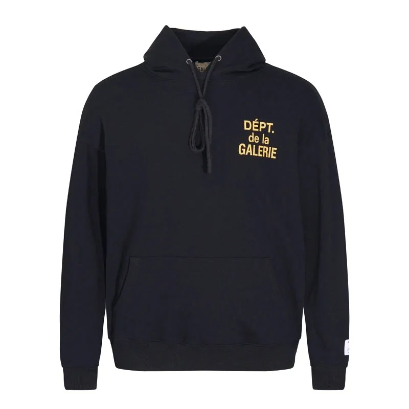 Gallery Dept. Gallery Dept. Dept De La Galerie 17 Black/Gold Hoodie Black - 1