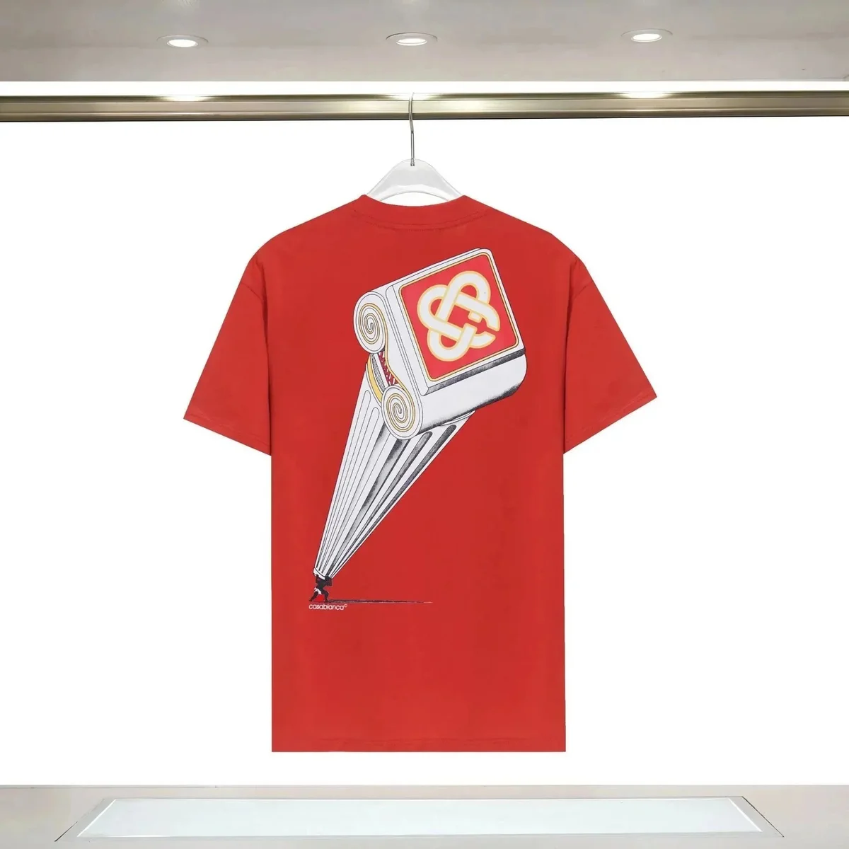 Casablanca Casablanca Tennis Club Red T-Shirt Red - 1