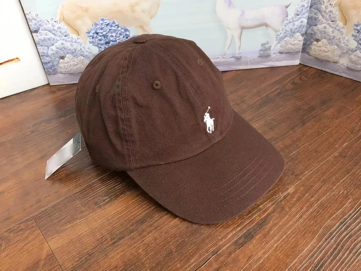 Polo Ralph Lauren Polo Ralph Lauren Classic Pony Cap Brown Headwear Brown - 1