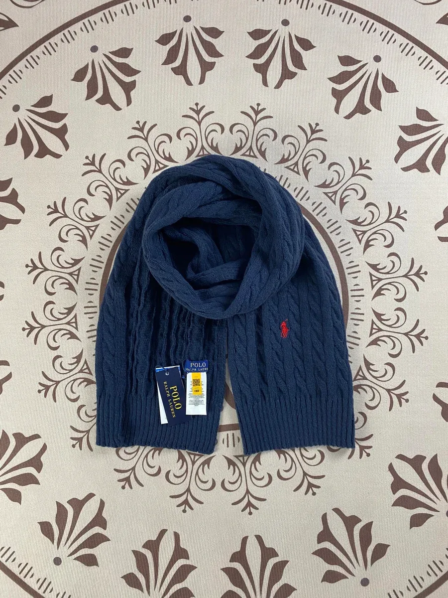 Polo Ralph Lauren Ralph Lauren Navy Red Pony Scarf Navy - 1