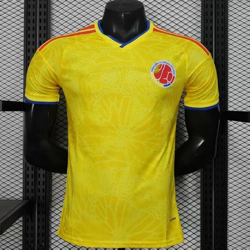 Adidas Adidas Classic Football Colombia Home Jersey Yellow Yellow - 1