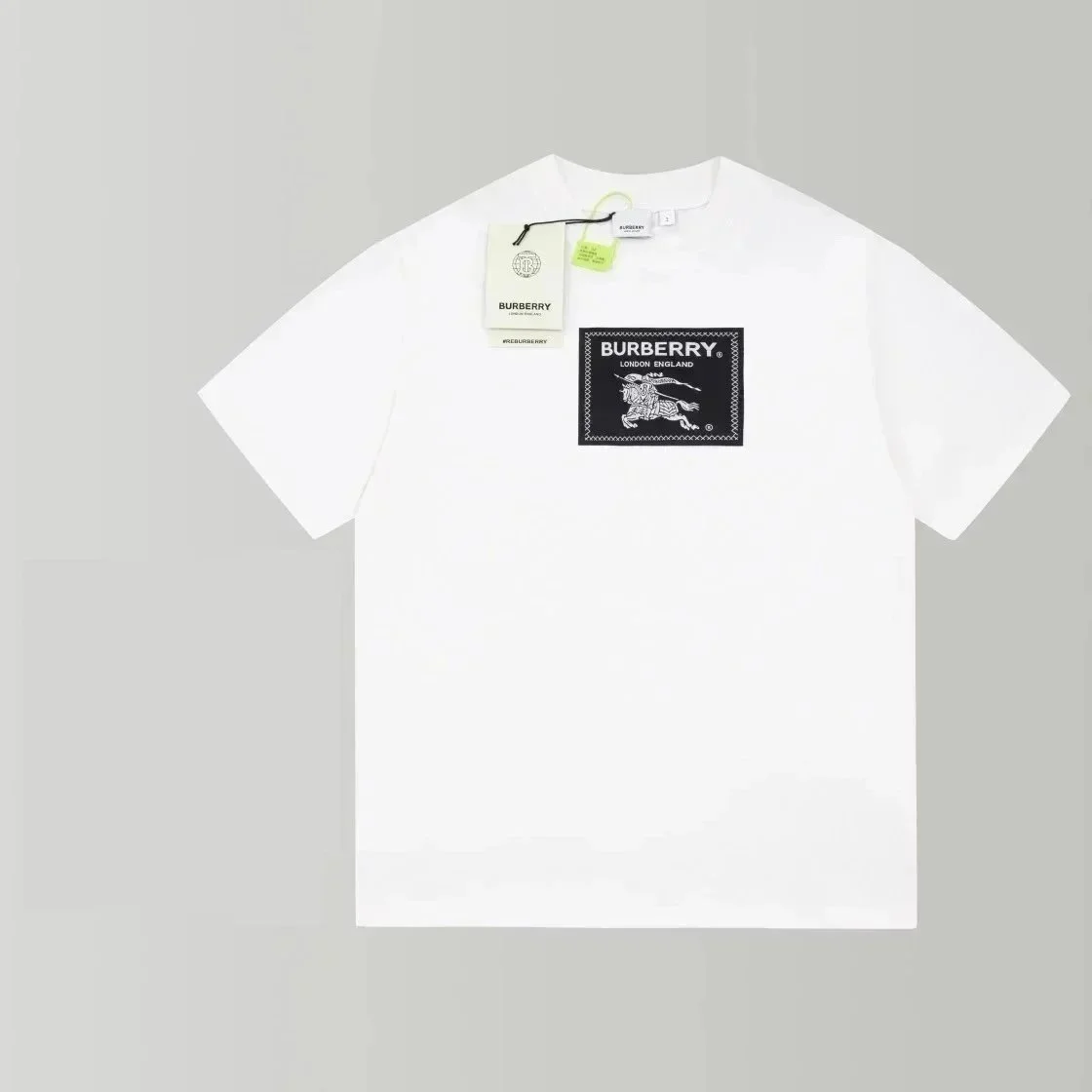 Burberry Burberry White Classic Logo T-Shirt White - 1