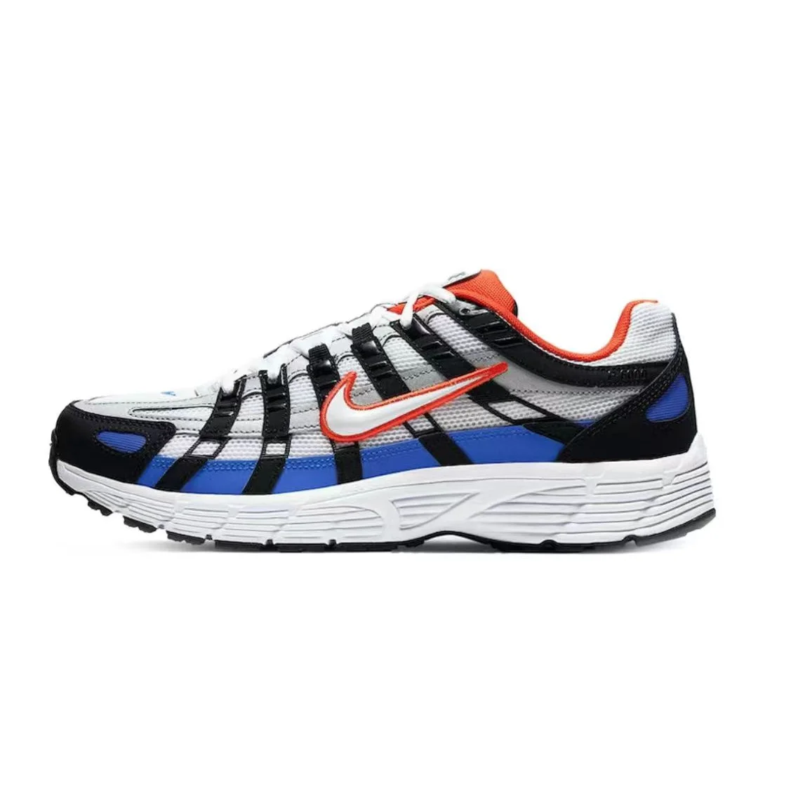Nike Nike P-6000 White/University Blue/Black/Orange Sneakers Multicolor