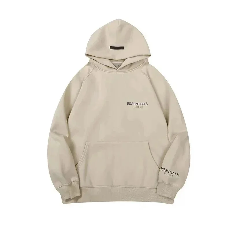 Fear of God Fear of God Essentials Beige Hoodie Beige - 1