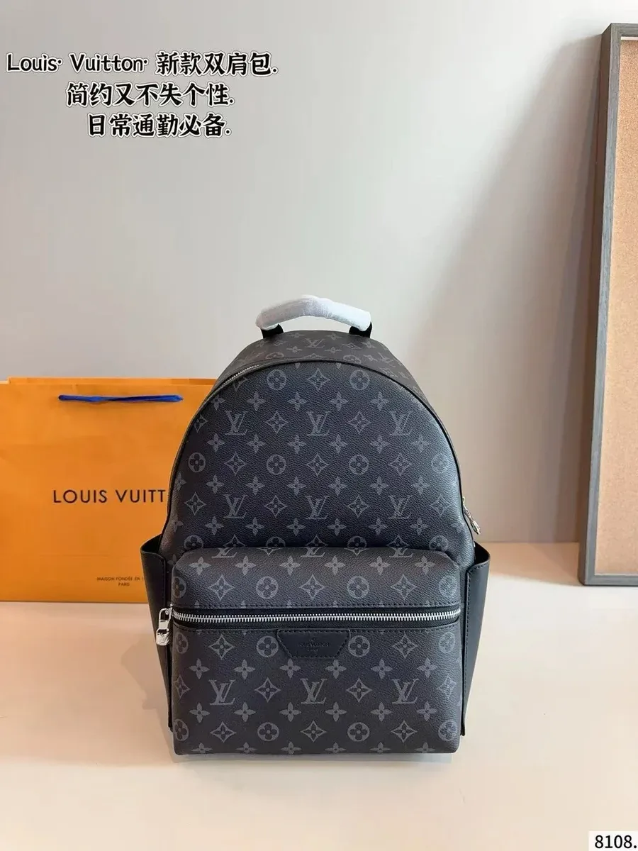 Louis Vuitton Louis Vuitton Neverfull L微背包1 Backpack Black