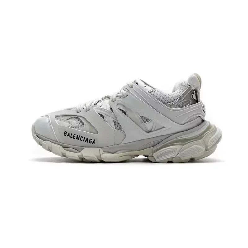Balenciaga Balenciaga Track Triple S Sail Sneakers White - 1