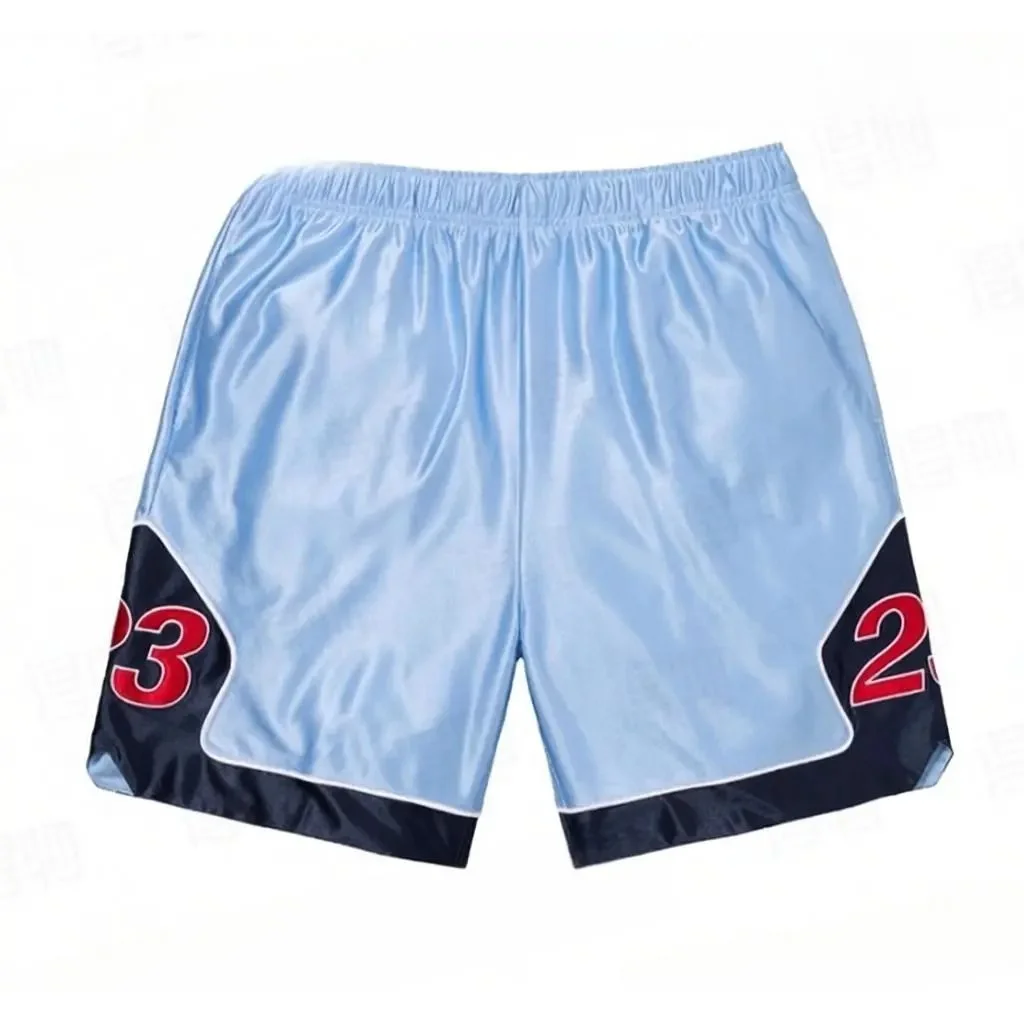 Other Light Blue '23' Basketball Shorts Blue - 1