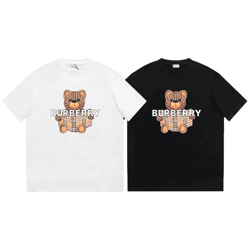 Burberry Burberry Bear Print T-Shirt White/Black White - 1