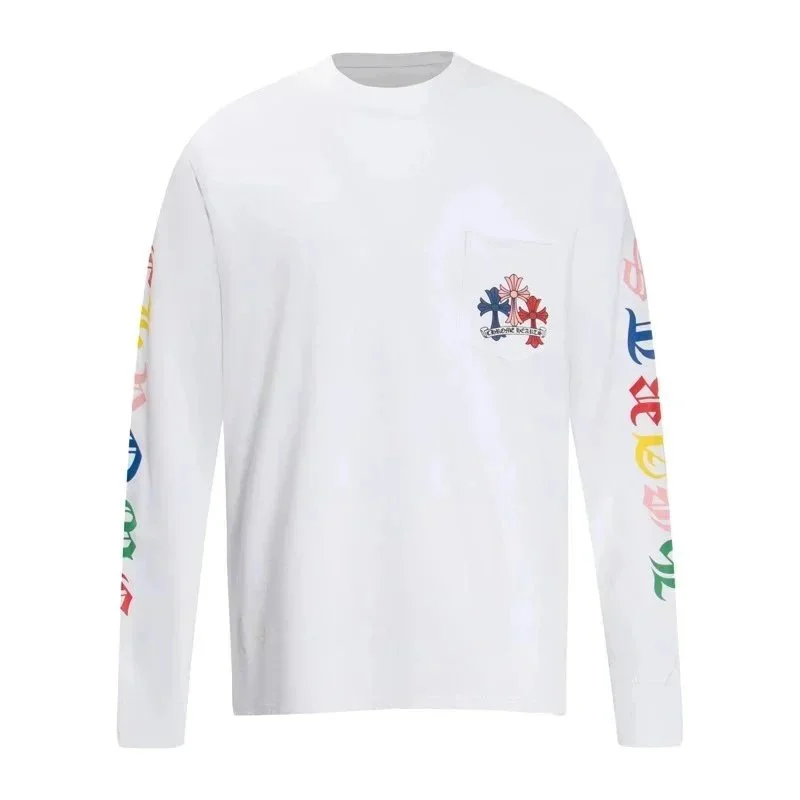 Chrome Hearts Chrome Hearts Cross White Long Sleeve T-Shirt White