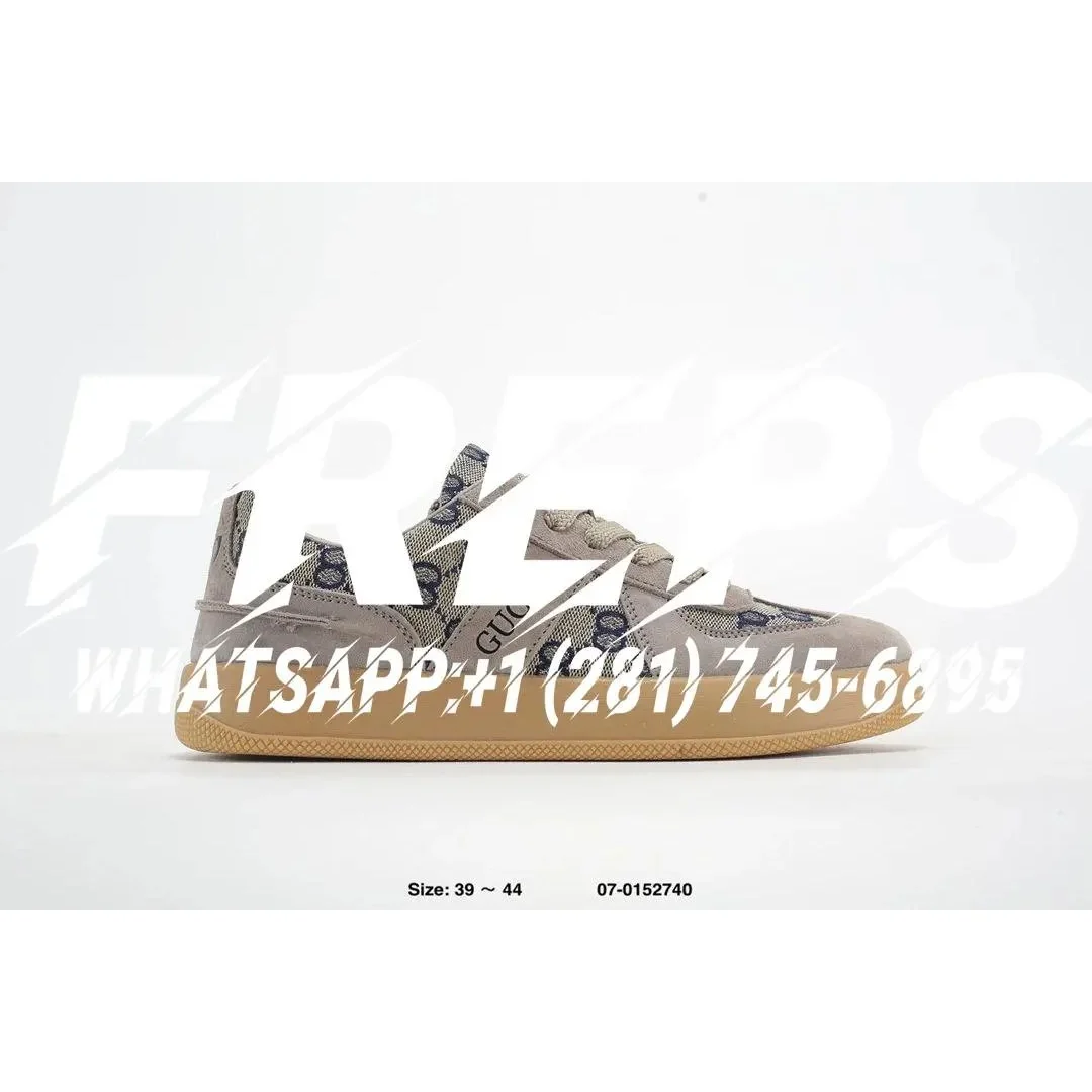 Gucci Gucci GG Marmont Beige Canvas Sneakers Beige - 1