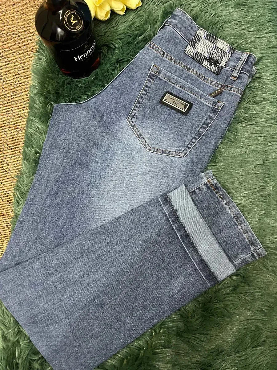 Louis Vuitton Louis Vuitton Light Wash Jeans Blue