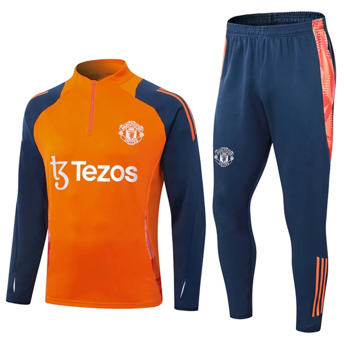 Adidas Adidas Tiro 2425 Manchester United Orange Training Set Orange
