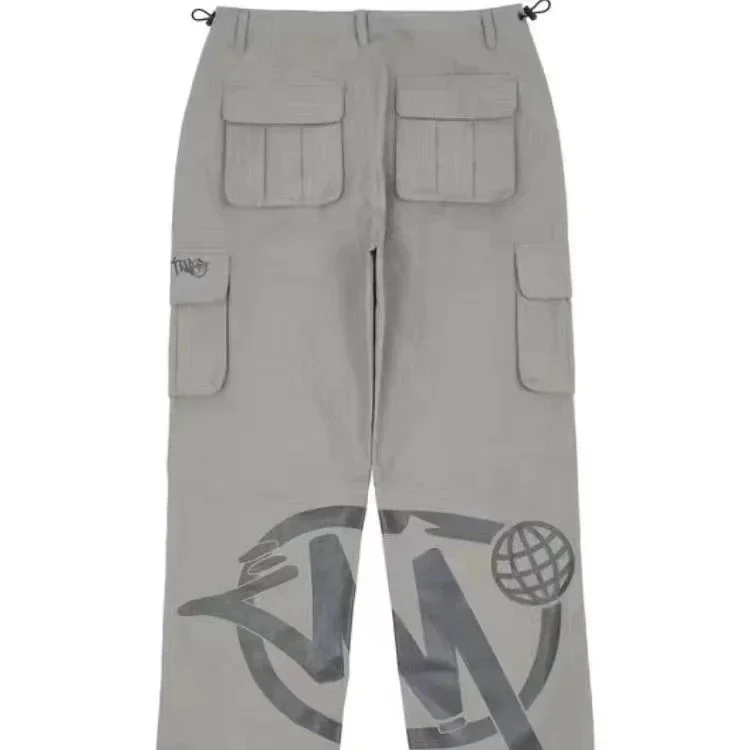 Other ALBB-005 Cargo Pants Beige Streetwear Beige - 1