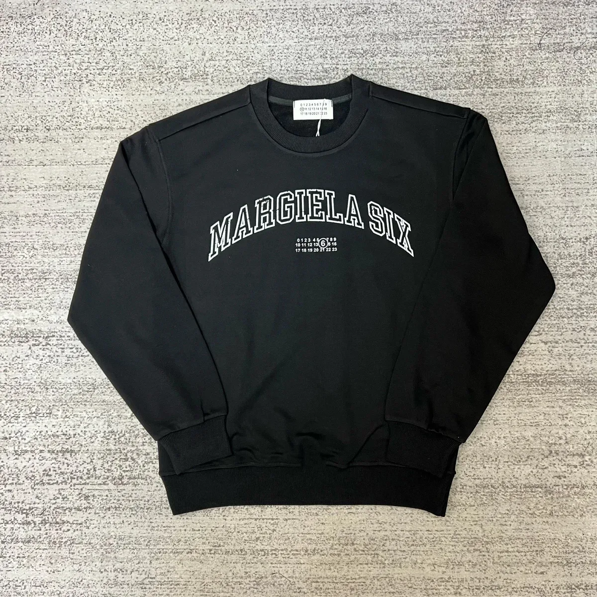 Maison Margiela Maison Margiela Tabi Black Sweatshirt Black