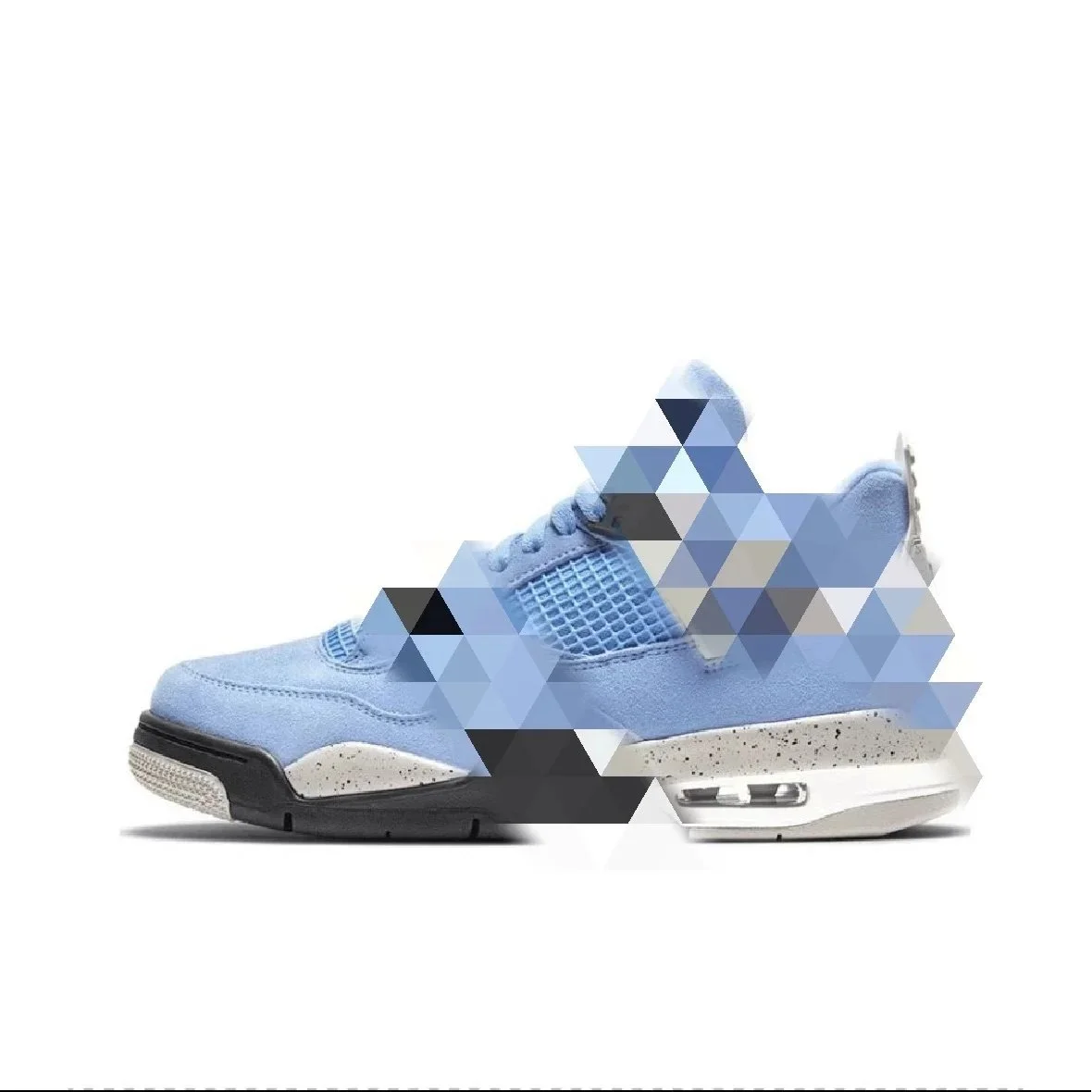 Nike Nike Air Jordan 4 University Blue Sneakers Blue - 1