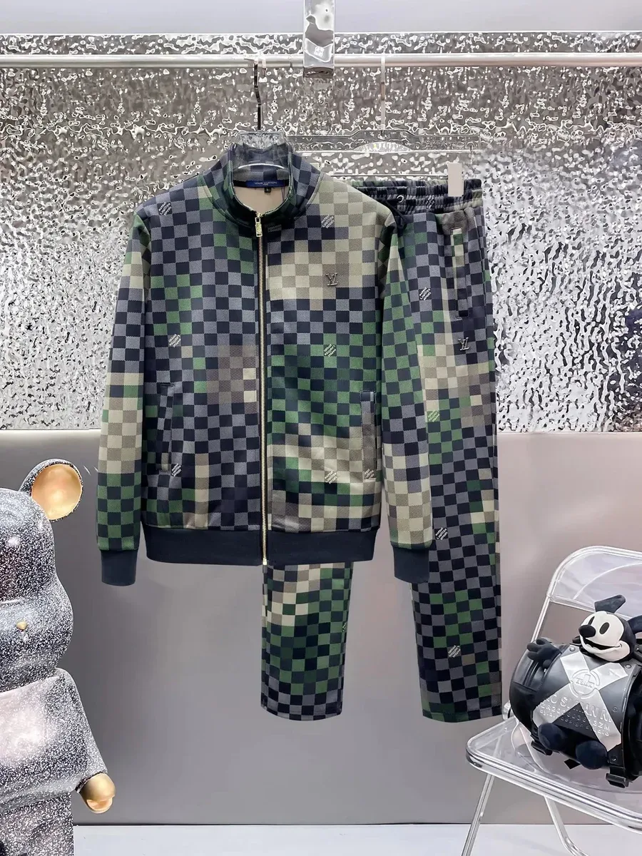 Louis Vuitton Louis Vuitton Damier Multicolor Tracksuit Set 25 Multicolor
