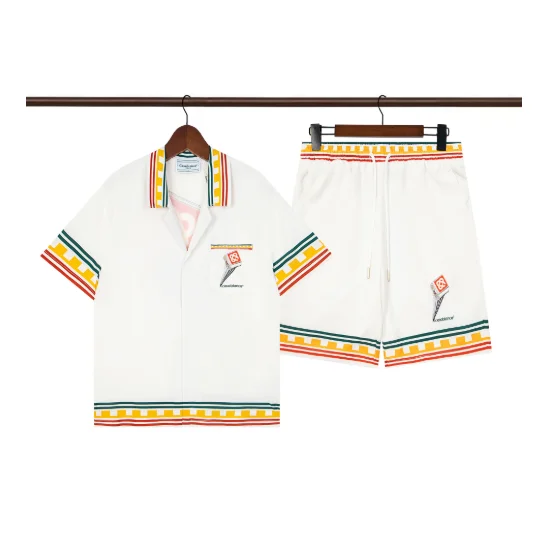 Other White & Colorblock Co-ord Set with Embroidered 'Z' Detail White - 1