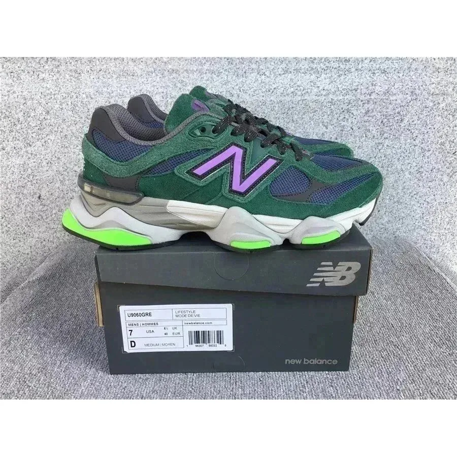 New Balance New Balance 9060 U9060GRE Green Purple Sneakers Green - 1