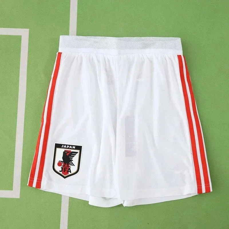 Adidas Adidas Japan National Team White Red Stripe Shorts White