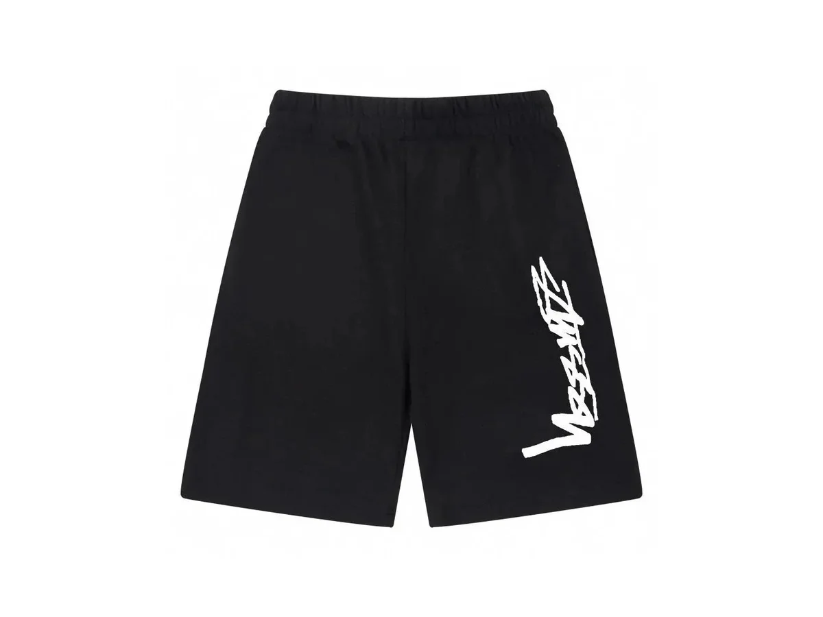 Stussy Stussy Stüssy Shorts Black Solid Casual Black - 1