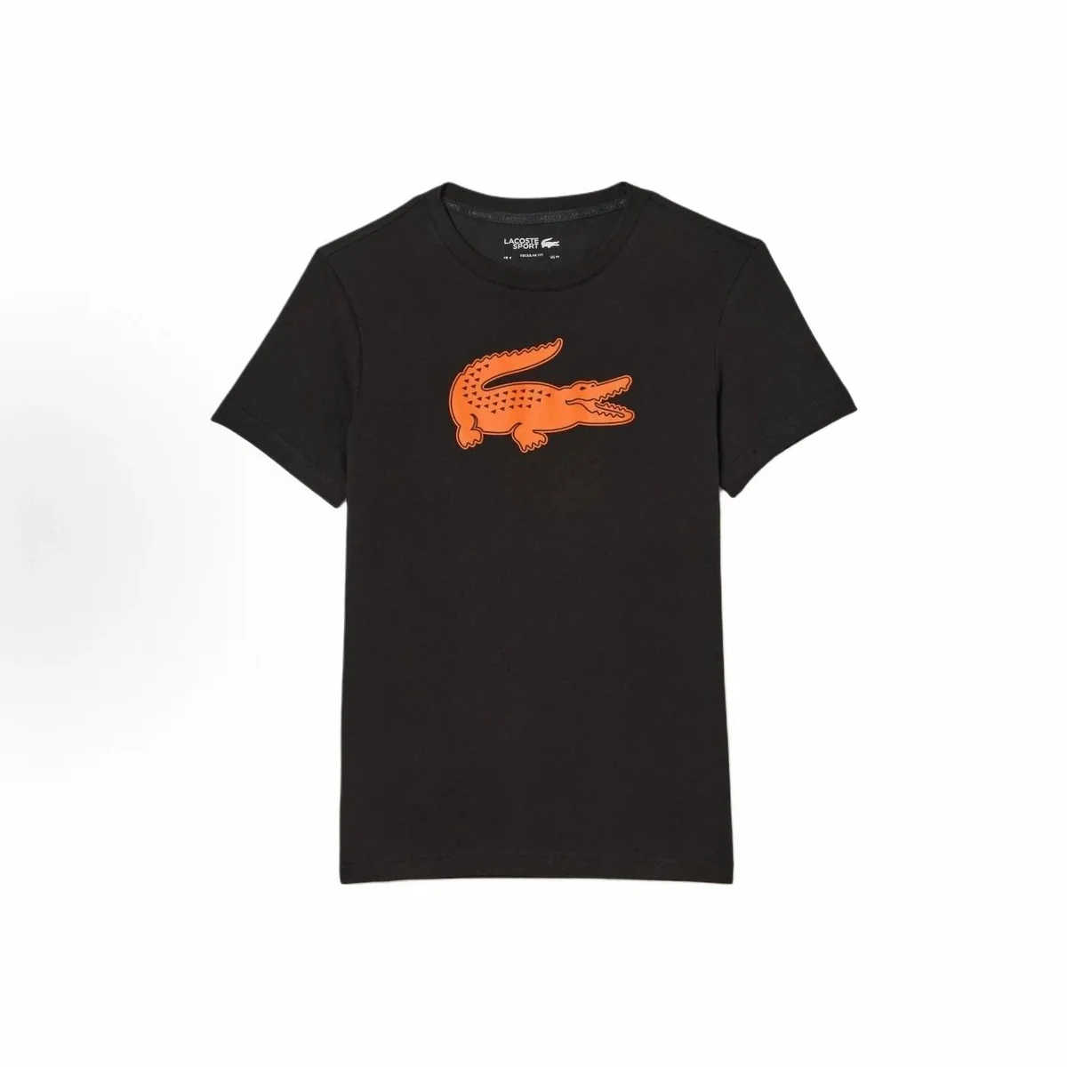 Lacoste Lacoste Crocodile Black T-Shirt Black - 1