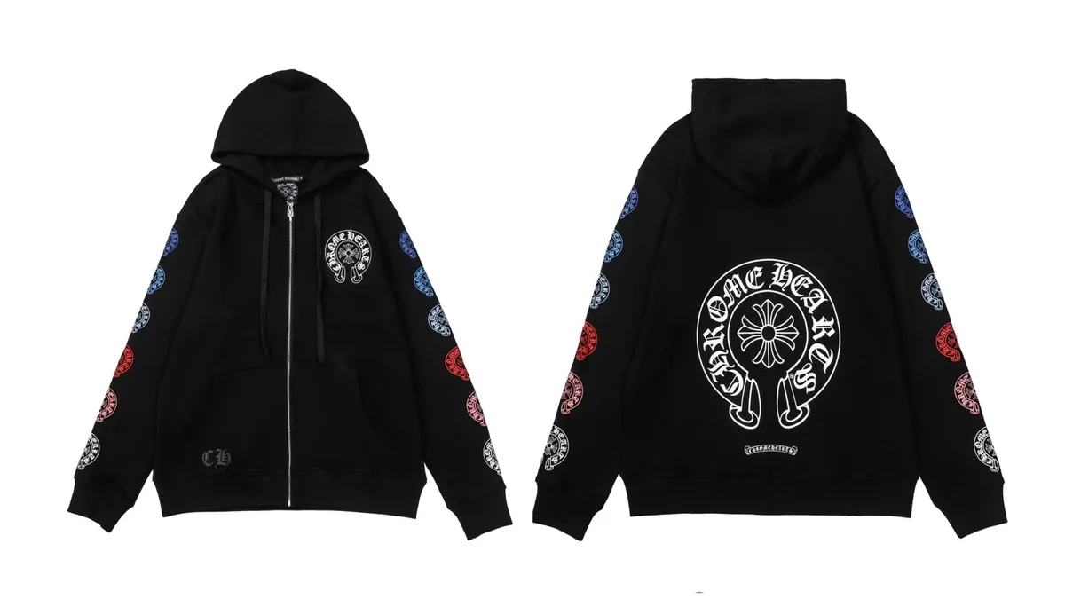 Chrome Hearts Chrome Hearts CH Zip-Up Hoodie Black 8507/5011 Black